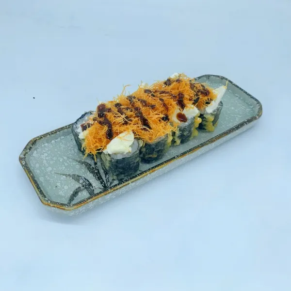 Sushi crispy salmón