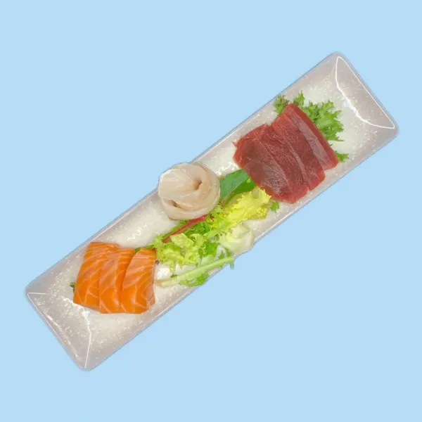 Sashimi variado de 9 cortes