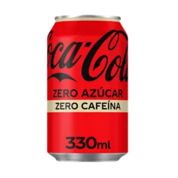 Cocacola zero azúcar zero cafeína
