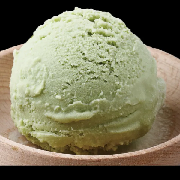 Helado té verde